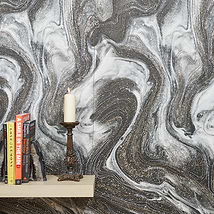 Australis Deco White 24x48 Artisan Decor Polished Porcelain Tile