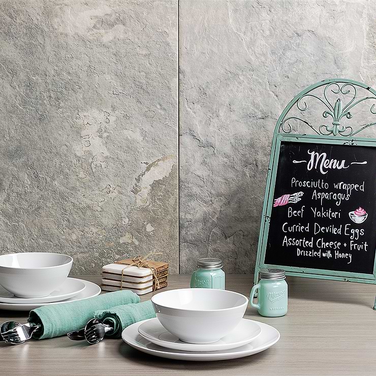 Litchfield Silver 24x24 Porcelain Tile