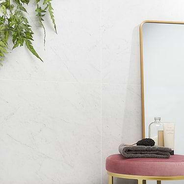 dreamstone Carrara Giola White 24x24 Matte Porcelain Tile