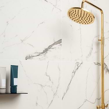 DreamStone Statuario Venato 12x24 Matte Porcelain Tile - Sample