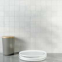 Angela Harris Inspira Light Silver 2x2 Matte Porcelain Mosaic Tile