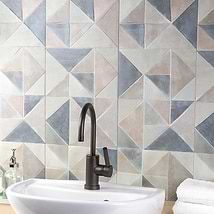 Instinct Murmur Karioca Multicolor 12x32 Textured Matte Ceramic Wall Tile