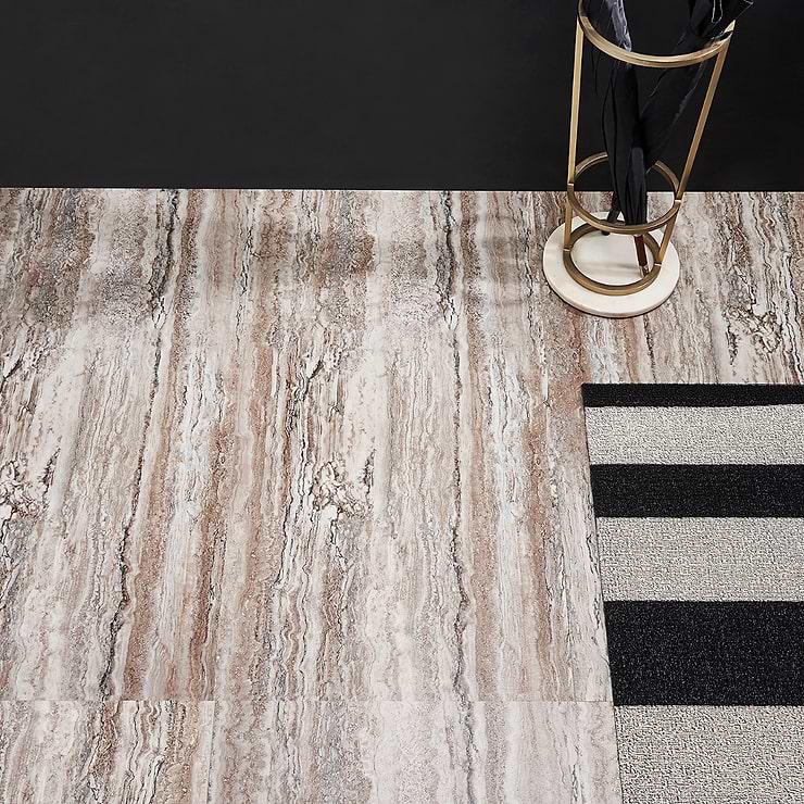 Katone Riverstone Azulene 18x36 Glue Down Luxury Vinyl Tile
