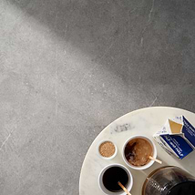 Optoro Juneau Sandstone Light Gray 28mil Wear Layer Rigid Core Click 12x24 Luxury Vinyl Tile