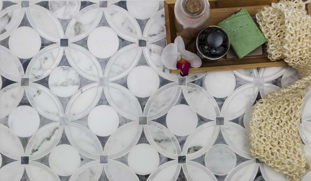 Shop For Highland Blossom Marble Tile at