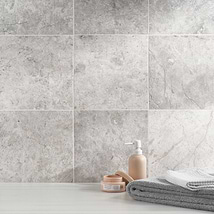 Tundra Gray 12x12 Honed Limestone Tile