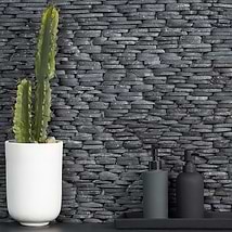 Nature Stacked Alor Black Pebble Honed Mosaic Tile