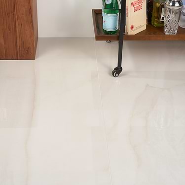 TilebarXL Marmi Onice Perla Beige 24x48 Polished Porcelain Tile