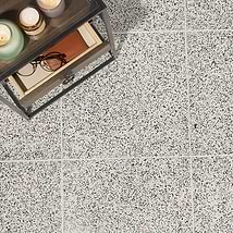 True Terrazzo Medous Beige 16x16 Polished Terrazzo Tile