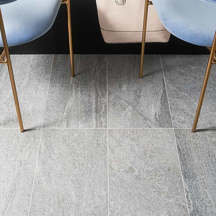 FusionTech Stockholm Greige 12x24 Matte Porcelain Tile