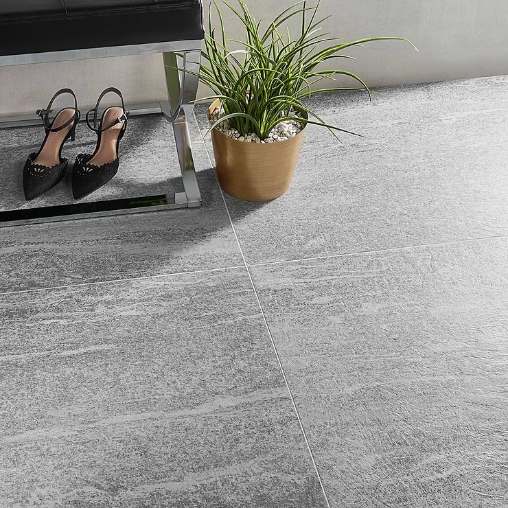 FusionTech Stockholm Greige 24x48 Matte Porcelain Tile