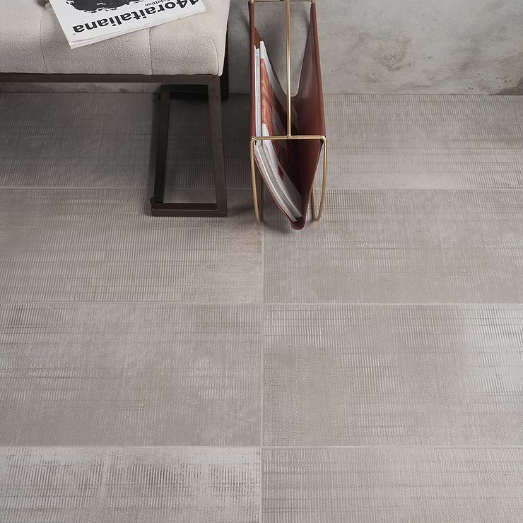 Ristretto Smoke Gray 12x24 Matte Porcelain Tile