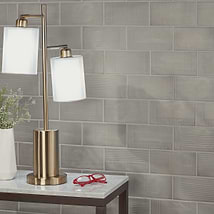 Comb Deco Cemento 4X8 Matte Ceramic Wall Tile