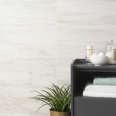 dreamstone Dolomite Snow White 12x24 Matte Porcelain Tile