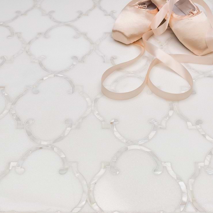 Highland Marrakesh White Thassos With Shell