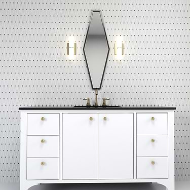 Euphoria Gleam Silver Polished Marble + Glass Hexagon Mosaic - Sample