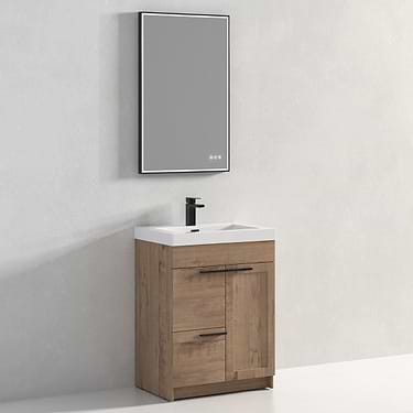 Mona 24" Classic Oak Vanity And Counter