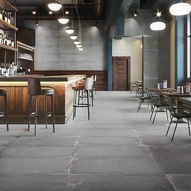 Flatiron Gray 24x48 Matte Porcelain Tile By Angela Harris