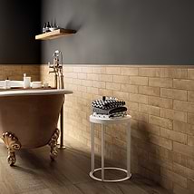 Brick Rustico Sabbia 3x12 Matte Porcelain Brick Look Tile