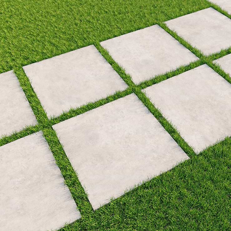 Trail Clay White 24x24 Textured Porcelain 2CM Outdoor Paver; in White Porcelain; for Floor Tile, Kitchen Floor, Outdoor Floor, Commercial Floor; in Style Ideas Contemporary, Industrial, Modern