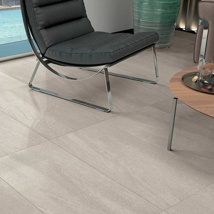 Karo Gray Light 18x36 Matte Porcelain Tile