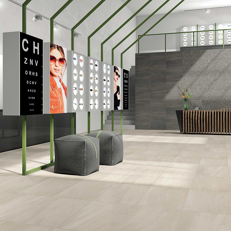 Karo White 12x24 Matte Porcelain Tile