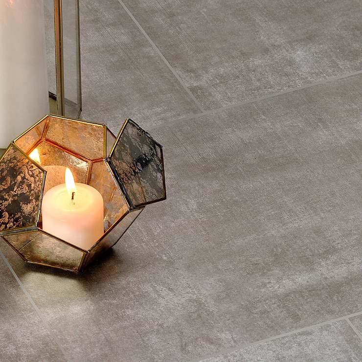 Basic Cement Ash 12x24 Matte Porcelain Tile