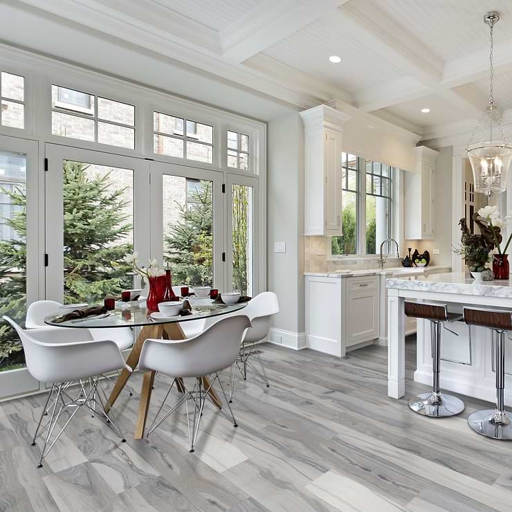 Brazilian Coyote Gray 8x48 Matte Porcelain Wood Look Tile