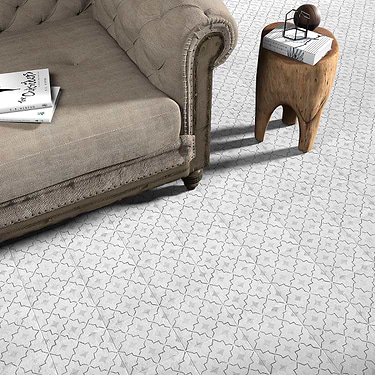Alesso Deco Como 8x8 Matte Porcelain Tile - Sample