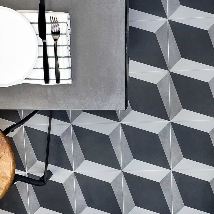 Cascais Block 9x9 Matte Porcelain Tile
