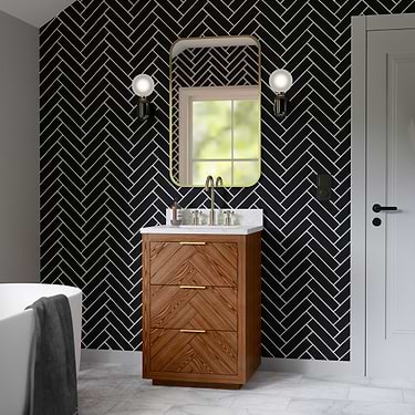 Marilyn 24" Vanity with Marble Counter