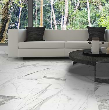 Versilia Statuario White 12X24 Polished Porcelain Tile