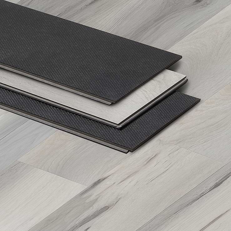 Sky Hickory Bliss 12mil Rigid Core Click 6x48  Luxury Vinyl Plank Flooring