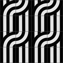 Arc Viva 12x12 Polished Porcelain and Marble by Elizabeth Sutton: Pattern 35