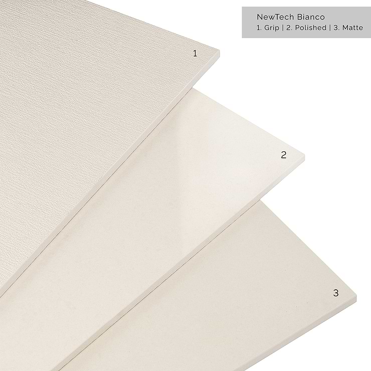 NewTech Bianco 12x24 Grip Porcelain Tile 