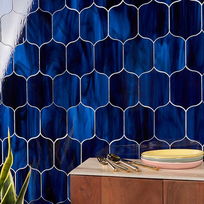An enchanting glass mosaic