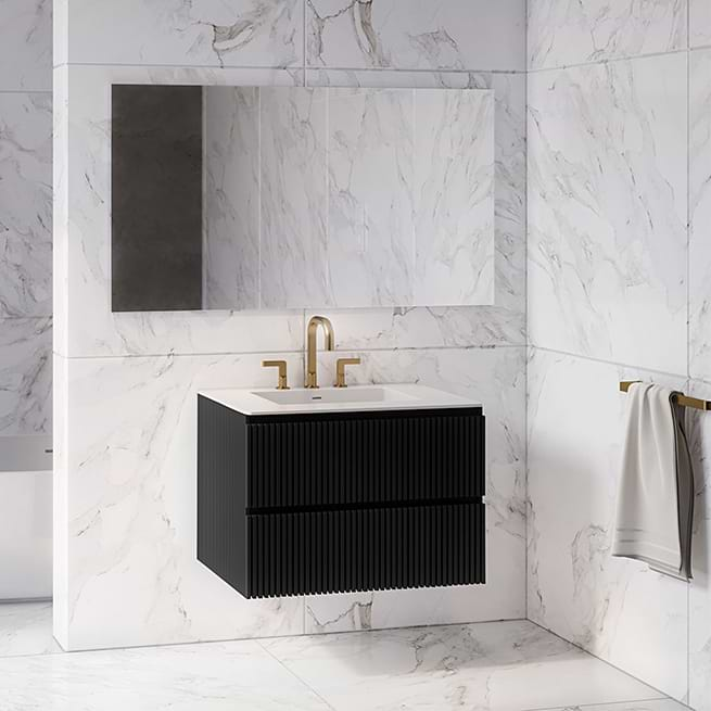 Black and White Bathroom Designs That Inspire - Tileist by Tilebar