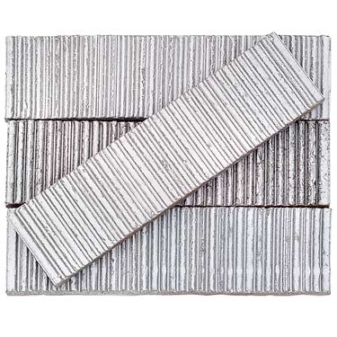 Easton Summit Polished White 2x9 Clay Tile