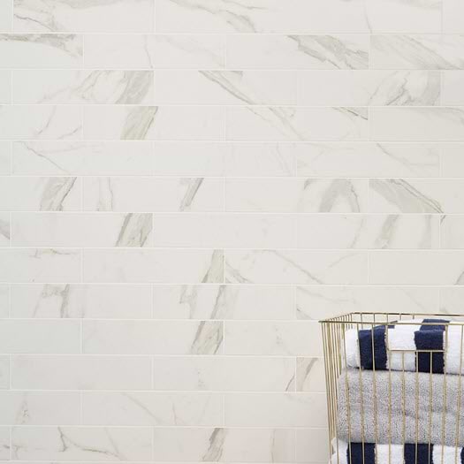 Shop Marble Look Subway Tile