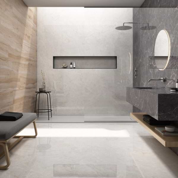 marble look porcelain tile