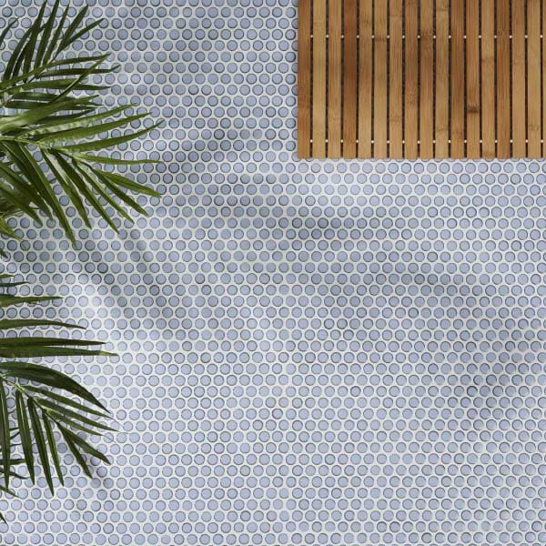 Shop Penny Rounds Bathroom Floor Tiles