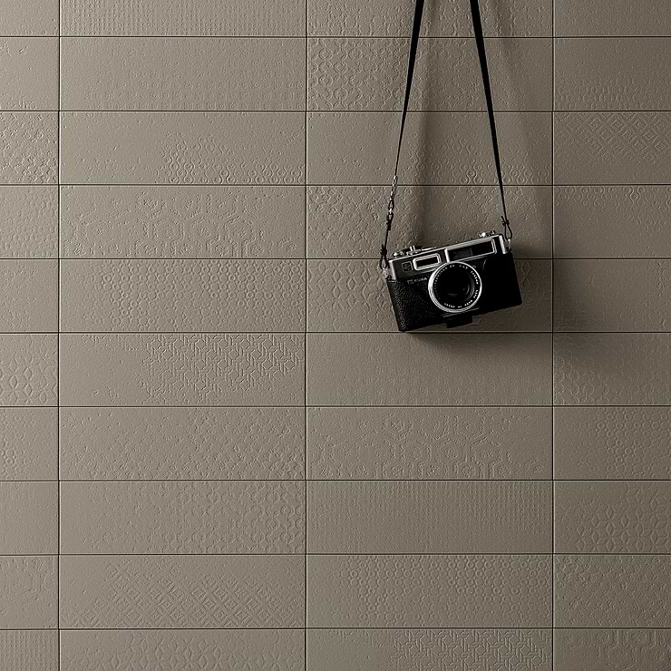 Tessuto Calce 4x12 Porcelain Matte Subway Tile