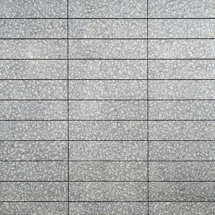 Marmont Silver 4.5x18 Polished Antique Mirror Tile