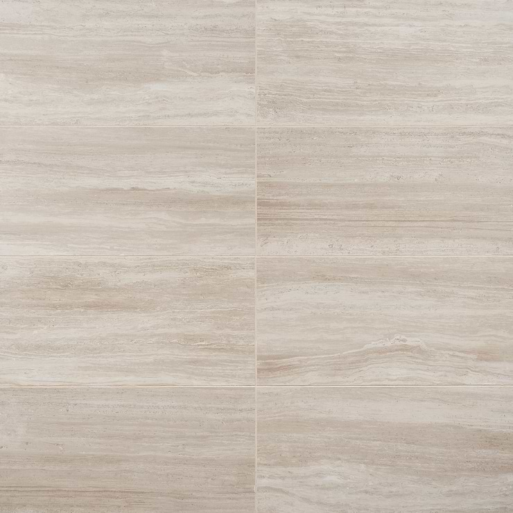 Nashville Beige 12x24 Travertine Look Matte Porcelain Tile