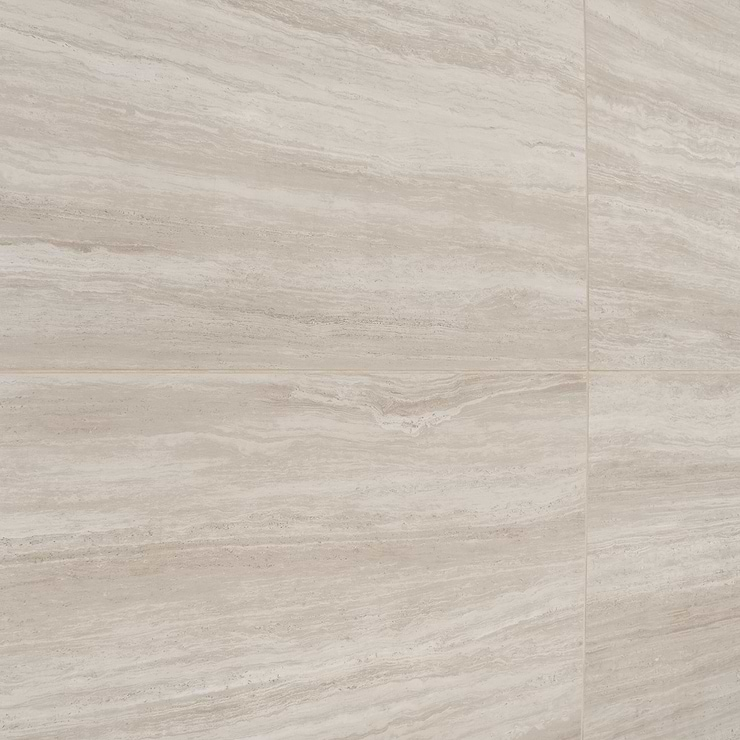 Nashville Beige 24x48 Travertine Look Matte Porcelain Tile