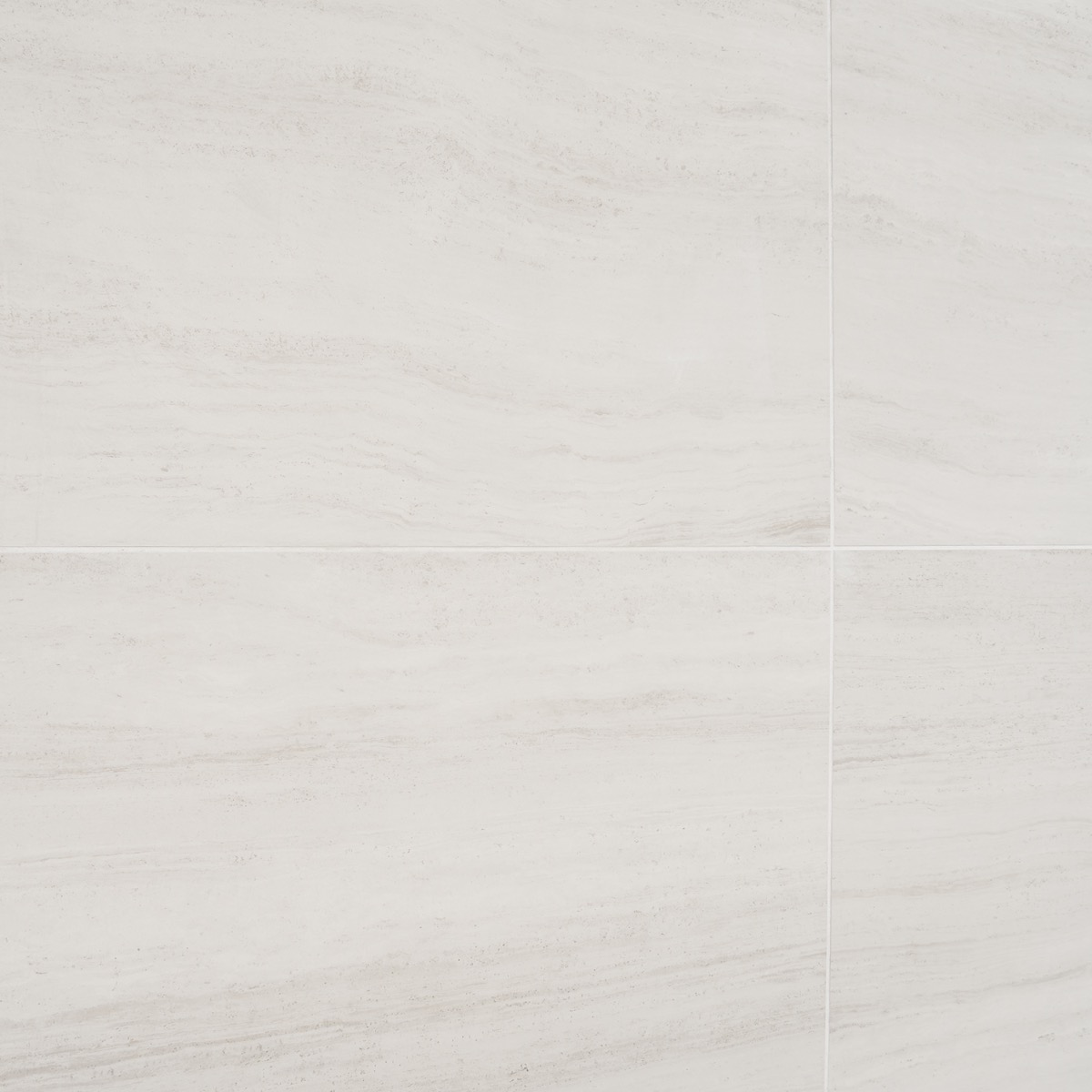 Nashville White 24x48 Travertine Look Matte Porcelain Tile