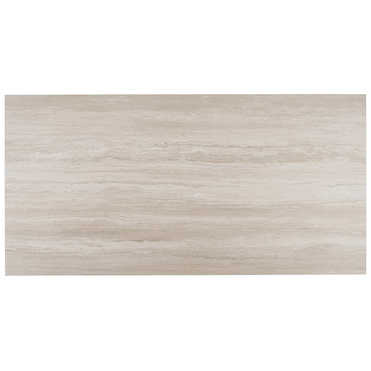 Nashville Beige 24x48 Travertine Look Matte Porcelain Tile