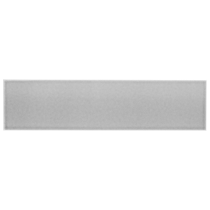 Colorplay Gray 4.5x18 Crackled Glossy Ceramic Tile