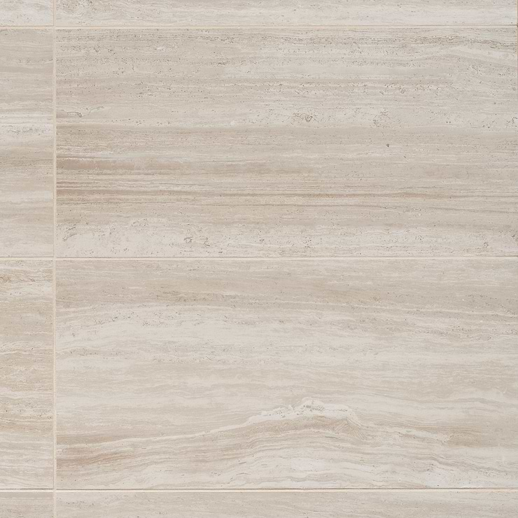 Nashville Beige 12x24 Travertine Look Matte Porcelain Tile