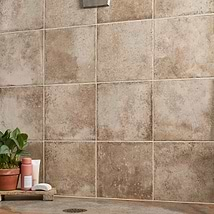 Seville Delfi Dark Beige 12x12 Travertine Look Matte Porcelain Tile